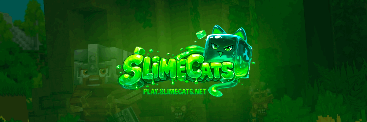 SlimeCats.Net SMP & MiniGames banner