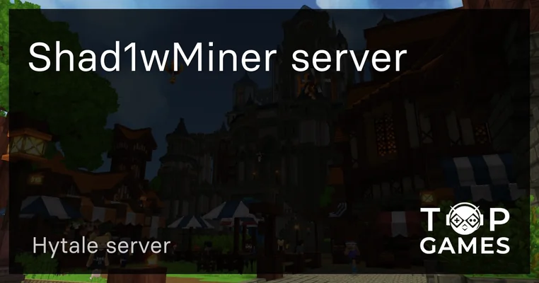 Shad1wMiner server banner